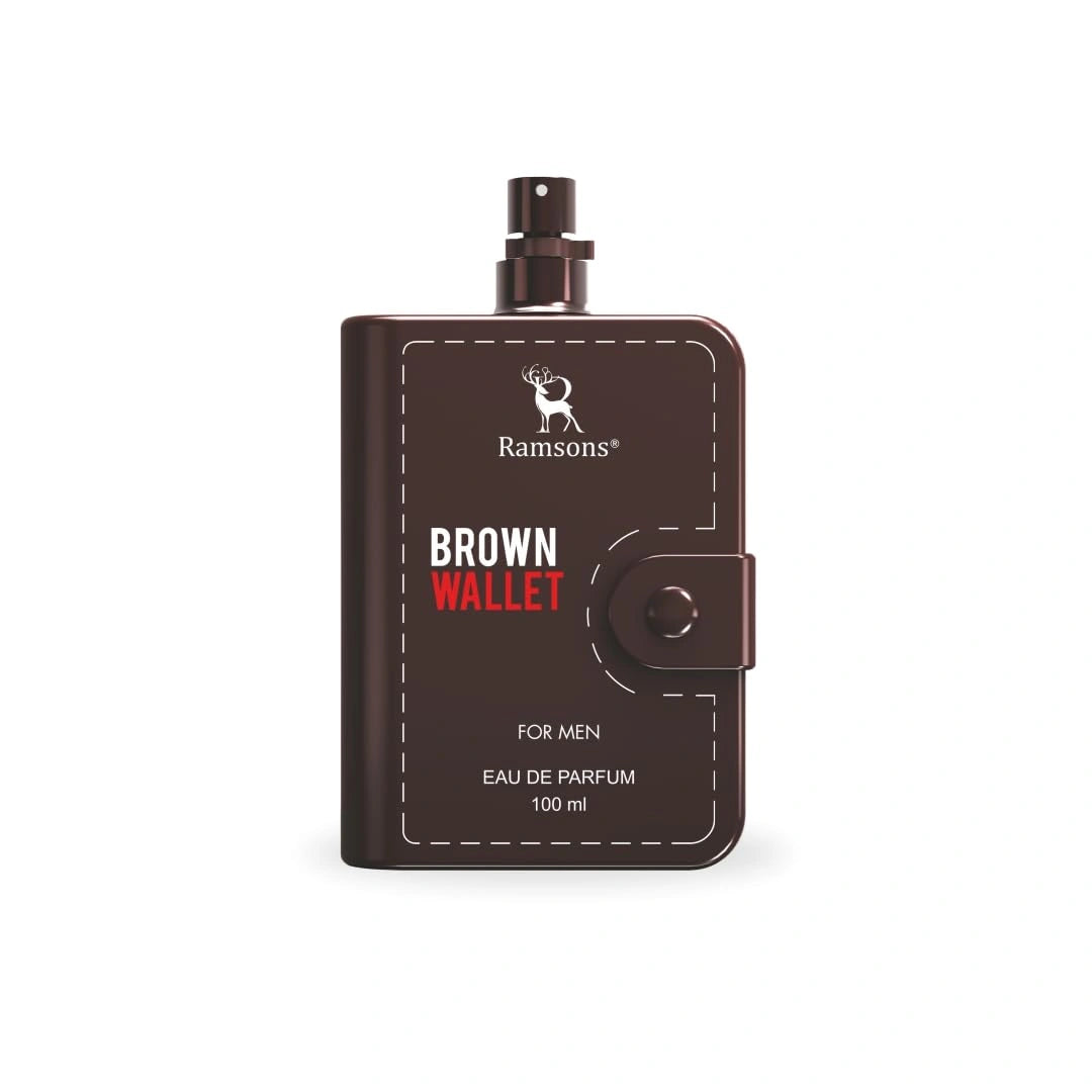 Ramsons - BROWN WALLET Eau De Parfum | 100 ML |Perfume For Men