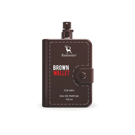 Ramsons - BROWN WALLET Eau De Parfum | 100 ML |Perfume For Men