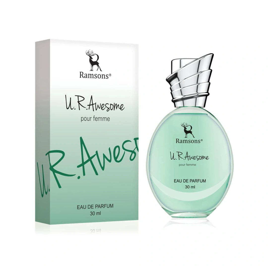 Ramsons U.R. Awesome Women’s Perfume – Eau de Parfum with Soft Floral & Fresh Notes