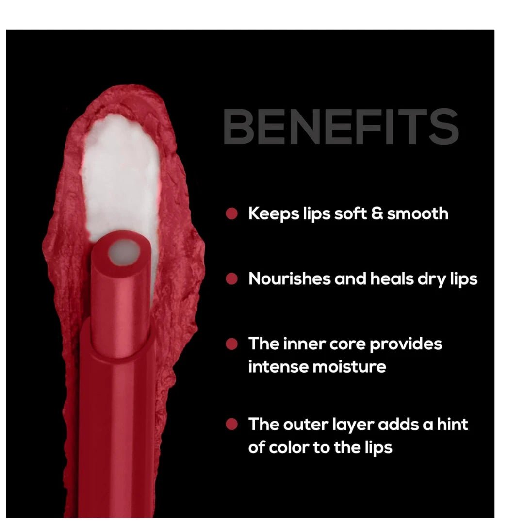 RENEE Lip Fix 3 in 1 Tinted Lip Balm 01 Sorbet 1.6 Gm, Heals, Lightens & Nourishes, Dual Core Care Enriched with Vitamin E, Shea Butter & Jojoba Oil for Dry & Chapped Dry Lips - Deals999