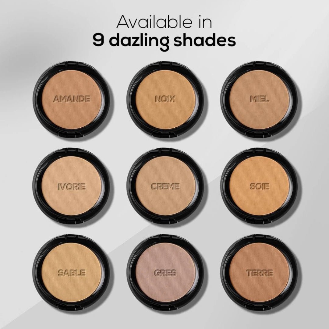 RENEE PRO HD 3 In 1 Compact,Concealer, Foundation - Sable, SPF 20, Matte Finish, High Coverage, Ultralight & Silky Smooth Finish, Enriched With Vitamin E, C & Aloe Vera - 9 Gm - Deals999