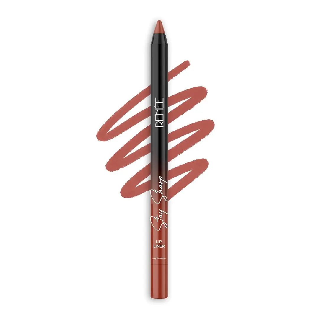 RENEE Stay Sharp Lip Liner- Nude Luxe| Creamy, Matte Lip Liner, Rich Pigment | Waterproof & Smudge-Resistant, Non-Drying & Long-Lasting | Easy Glide, One-Swipe Application | 1.4g - Deals999