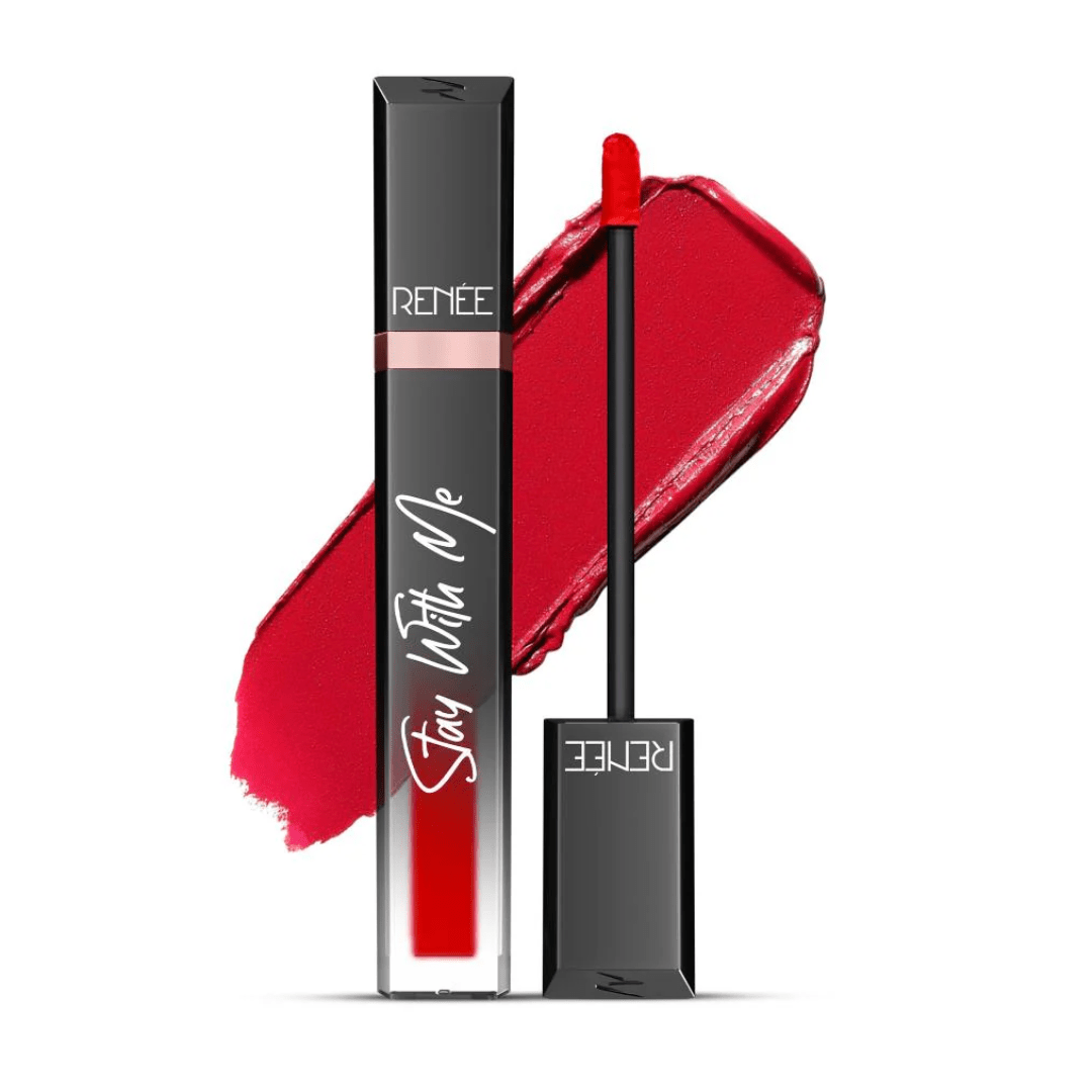 RENEE Stay With Me Matte Liquid Lipstick, 6 ml - Deals999
