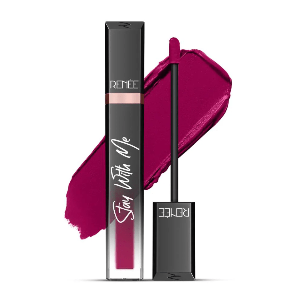 RENEE Stay With Me Matte Liquid Lipstick, 6 ml - Deals999