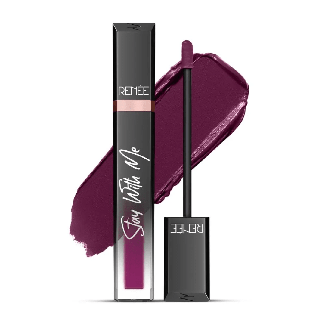 RENEE Stay With Me Matte Liquid Lipstick, 6 ml - Deals999