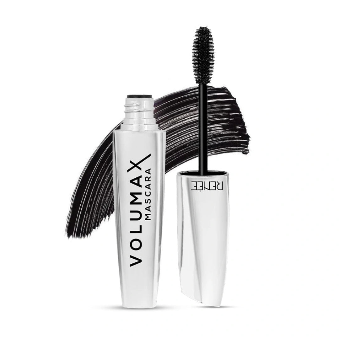 RENEE Volumax Mascara Black 10ml | Quick Dry, Waterproof, Long Lasting Weightless Formula - Deals999