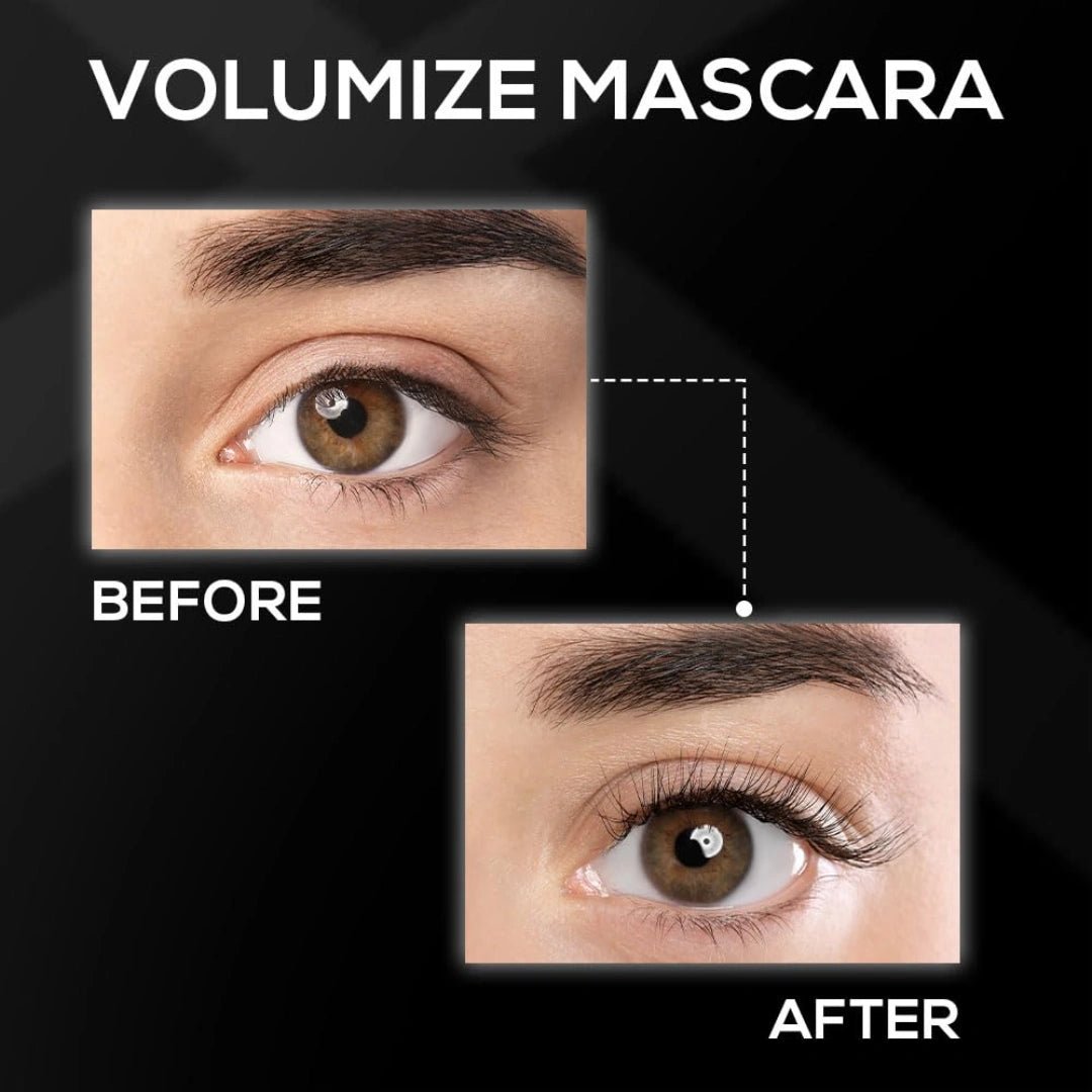 RENEE Volumax Mascara Black 10ml | Quick Dry, Waterproof, Long Lasting Weightless Formula - Deals999