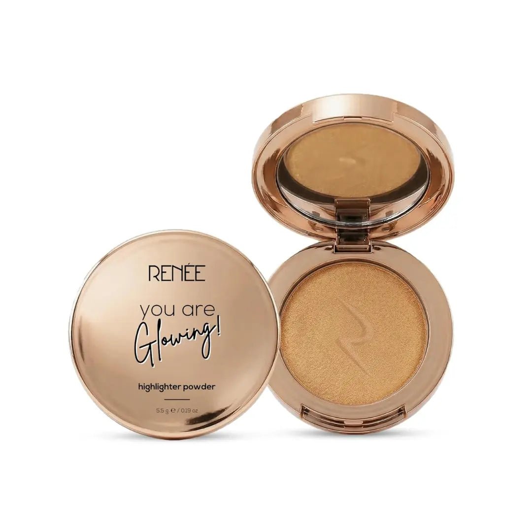 Renee You Are Glowing Powder Highlighter - Gold 5.5gm - Deals999
