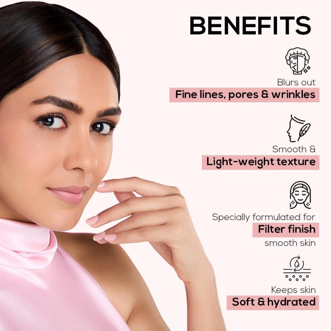 RENEE Bollywood Filter Face Primer 15gm| for a Flawless & Smooth Skin|