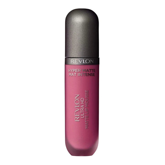 Revlon Ultra HD Lip Mousse Hyper Matte, Longwearing Creamy Liquid Lipstick in Pink, Dusty Rose (800), 0.2 oz - Deals999