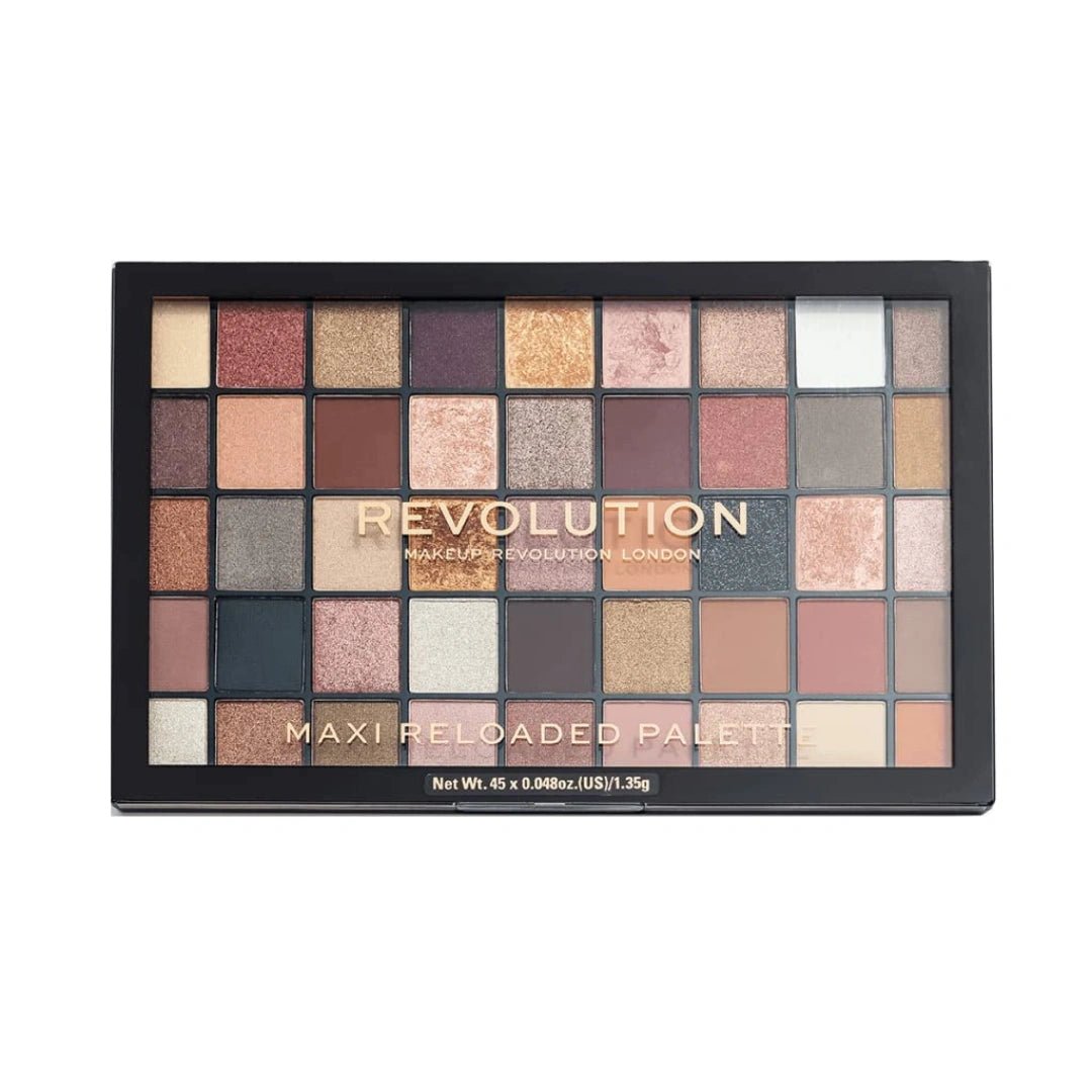 Revolution Makeup Revolution Maxi Reloaded Palette Large It Up, Matte Finish - Multicolor, 60G - Deals999