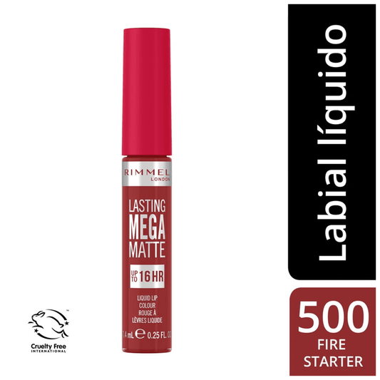 Rimmel London - Lasting Mega Matte liquid lip color - Deals999