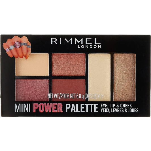 Rimmel London Mini Power Palette - 006 Fierce, 8 g Eyeshadow - Deals999