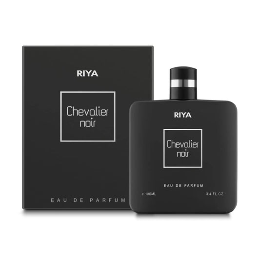 RIYA CHEVALIER NOIR For Men Eau De Parfum Spray Green, Musk, Mossy 100 ML