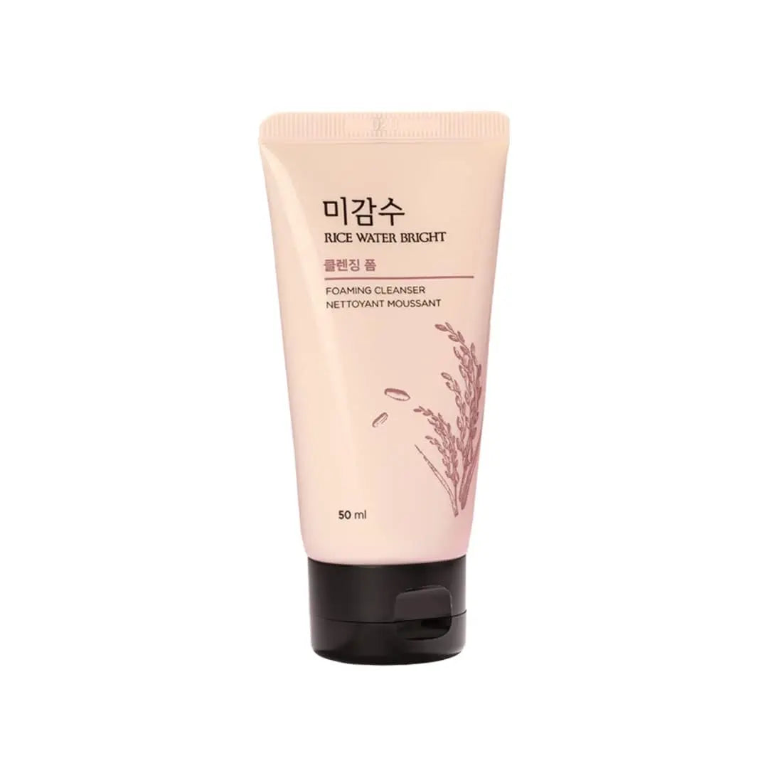 The Face Shop Rice Water Bright Foaming Cleanser (50ml)