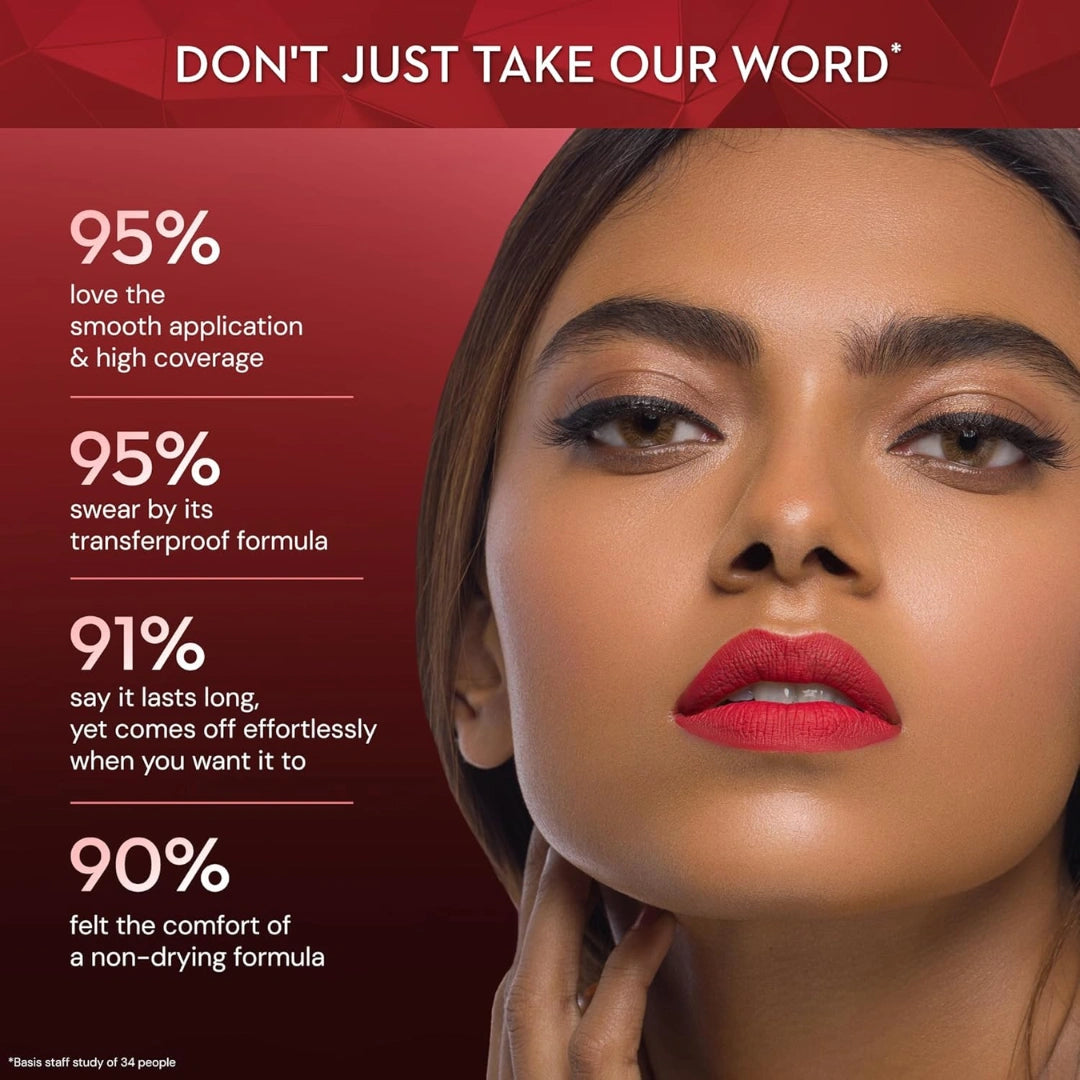 SUGAR Cosmetics Matte Attack Lipstick for Women | Transferproof & Smudgeproof | Lasts upto 12hrs | Enriched With Jojoba Oil | 2gm