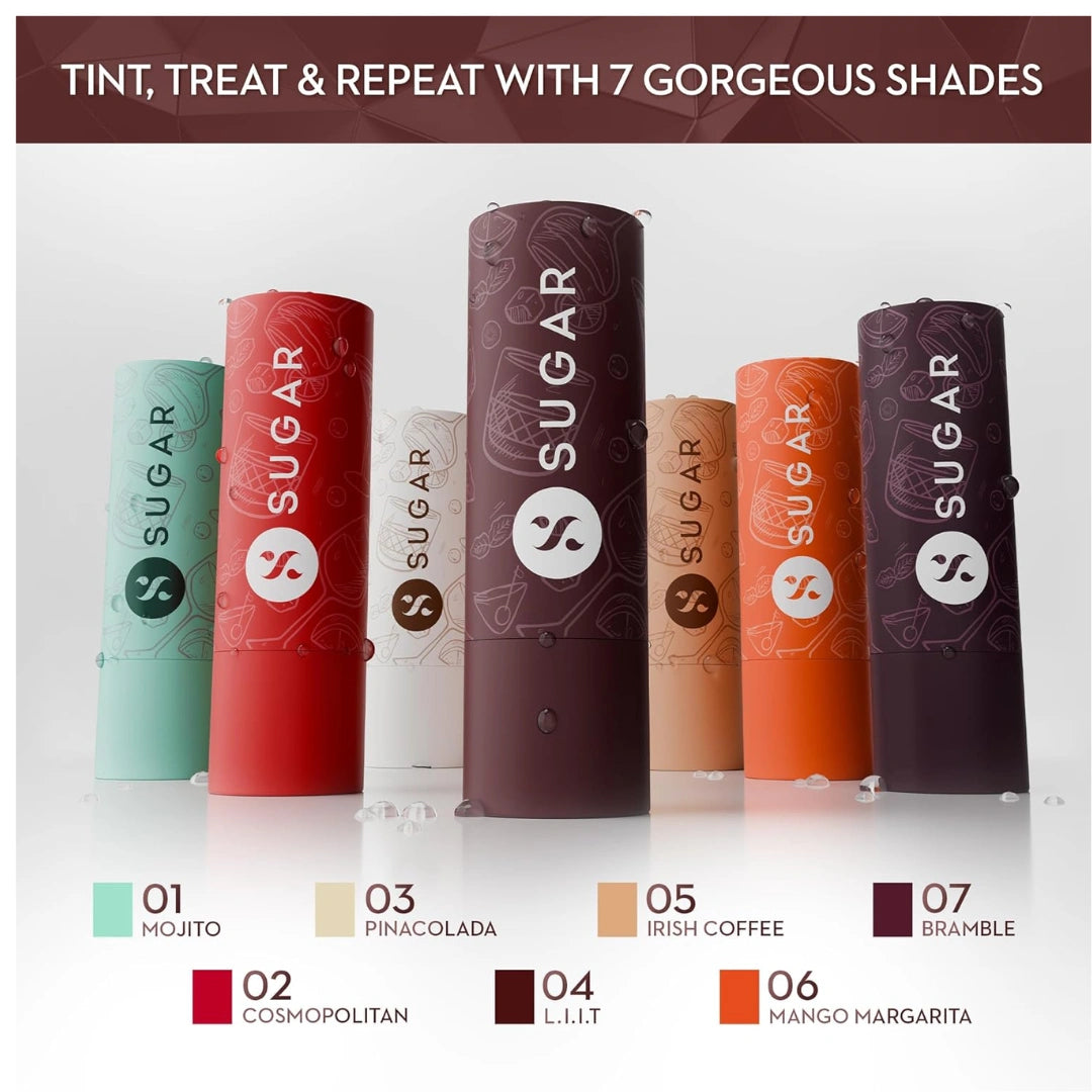 SUGAR Cosmetics Tipsy Lips Moisturing Balm with Vitamin E, Shea Butter and Jojoba Oil | Tinted Lip Balm with SPF | Lip Protection & Nourishment | 4.5gm - 02 Cosmopolitan
