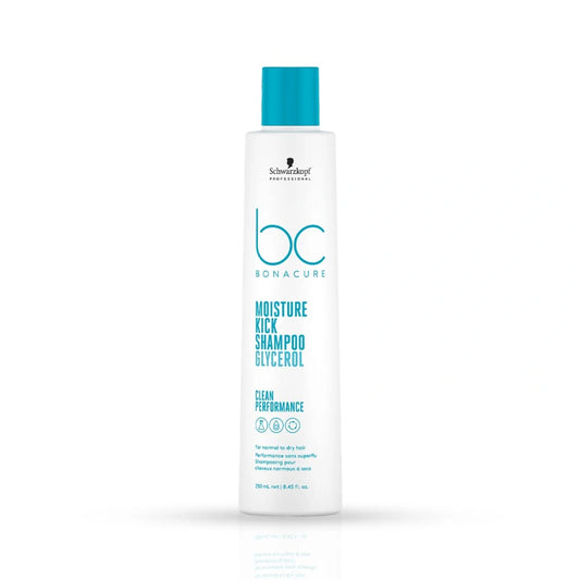 Schwarzkopf Professional Bonacure Moisture Kick Shampoo with Glycerol | For Dry Hair
