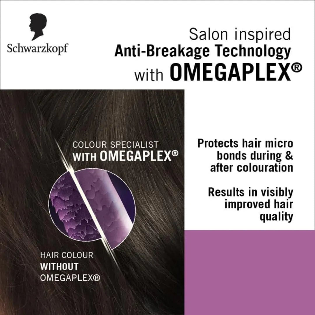 Schwarzkopf Colour Specialist At Home Permanent Hair Colour - 5.1 Cool Light Brown (165ml) - Deals999