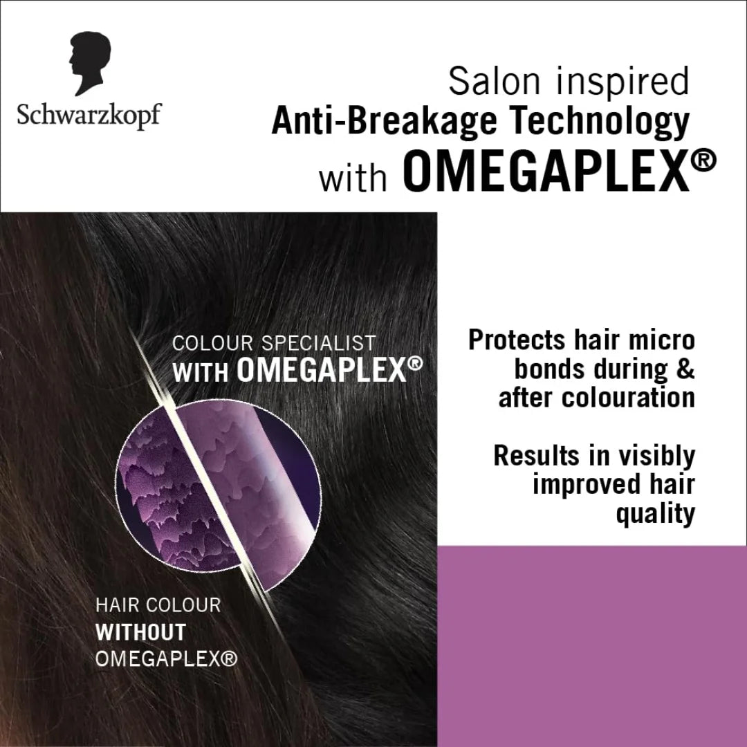 Schwarzkopf Colour Specialist Permanent Hair Colour - 1.0 Opulent Black (165ml) - Deals999