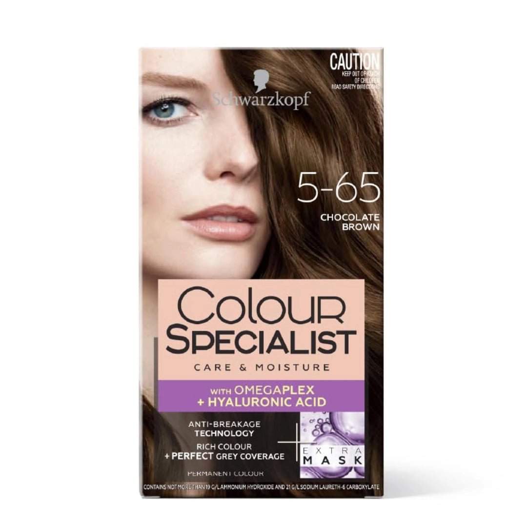 Schwarzkopf Colour Specialist Permanent Hair Colour - 5.65 Chocolate Brown (165ml) - Deals999