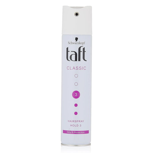 Schwarzkopf Taft 3 Classic Hair Spray Hold & Protection (250ml) - Deals999