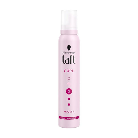 Schwarzkopf Taft Curl Hold 3 Hair Mousse, For Long Lasting Curls (200ml) - Deals999