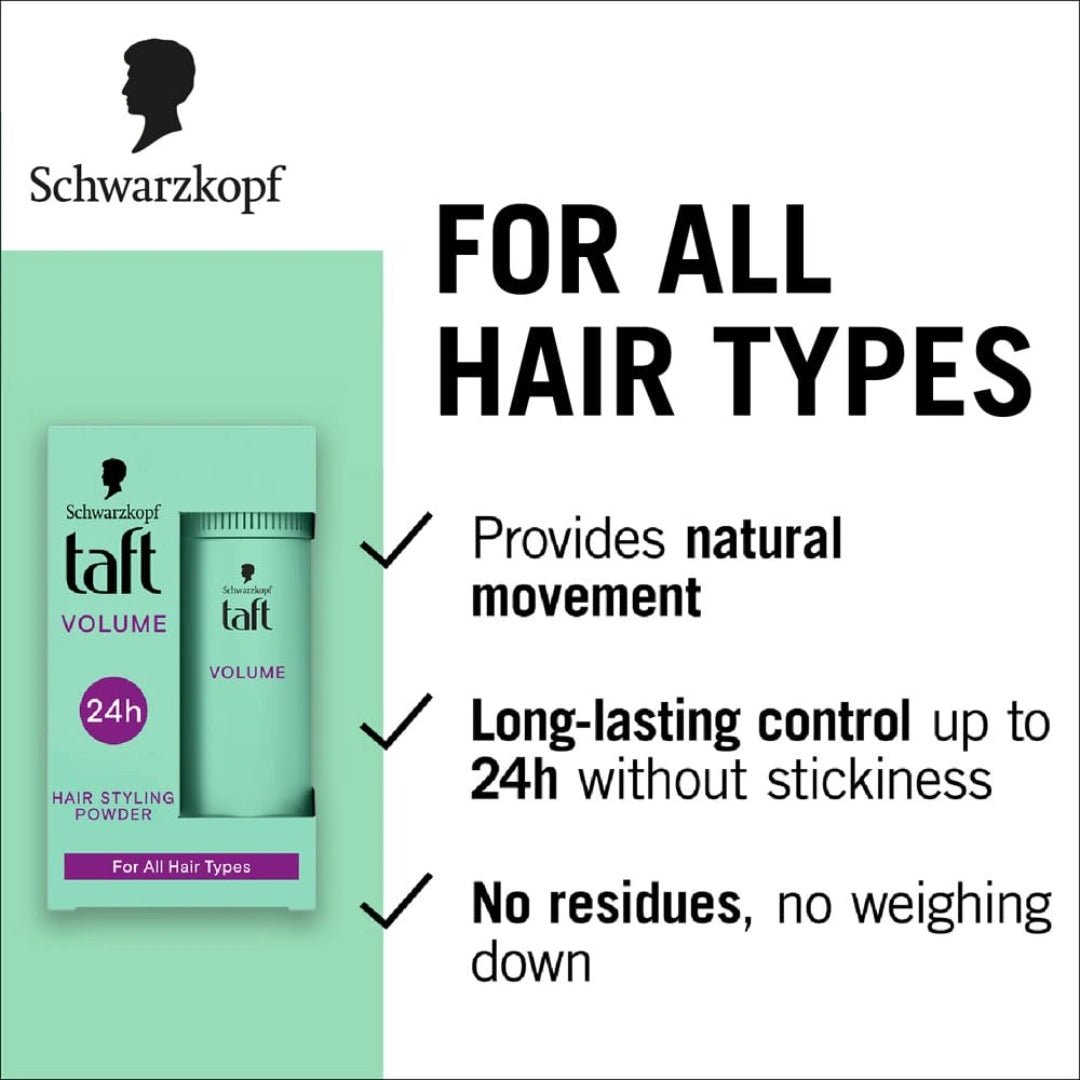 Schwarzkopf TAFT Instant Hair Styling Volume Powder | For All Hair Type (10g) - Deals999