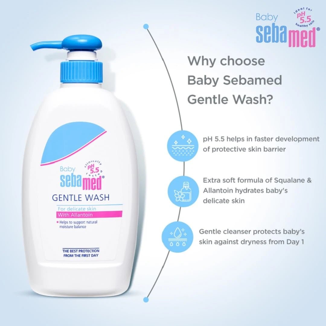 Sebamed Baby Gentle Wash, 400ml - Deals999