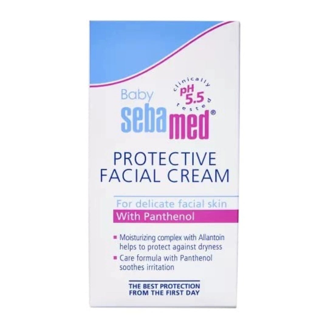 Sebamed Baby Protective Facial Cream|pH 5.5| Face Cream|Vitamin E for Soft Skin|Ideal for salivary rashes|50ml - Deals999