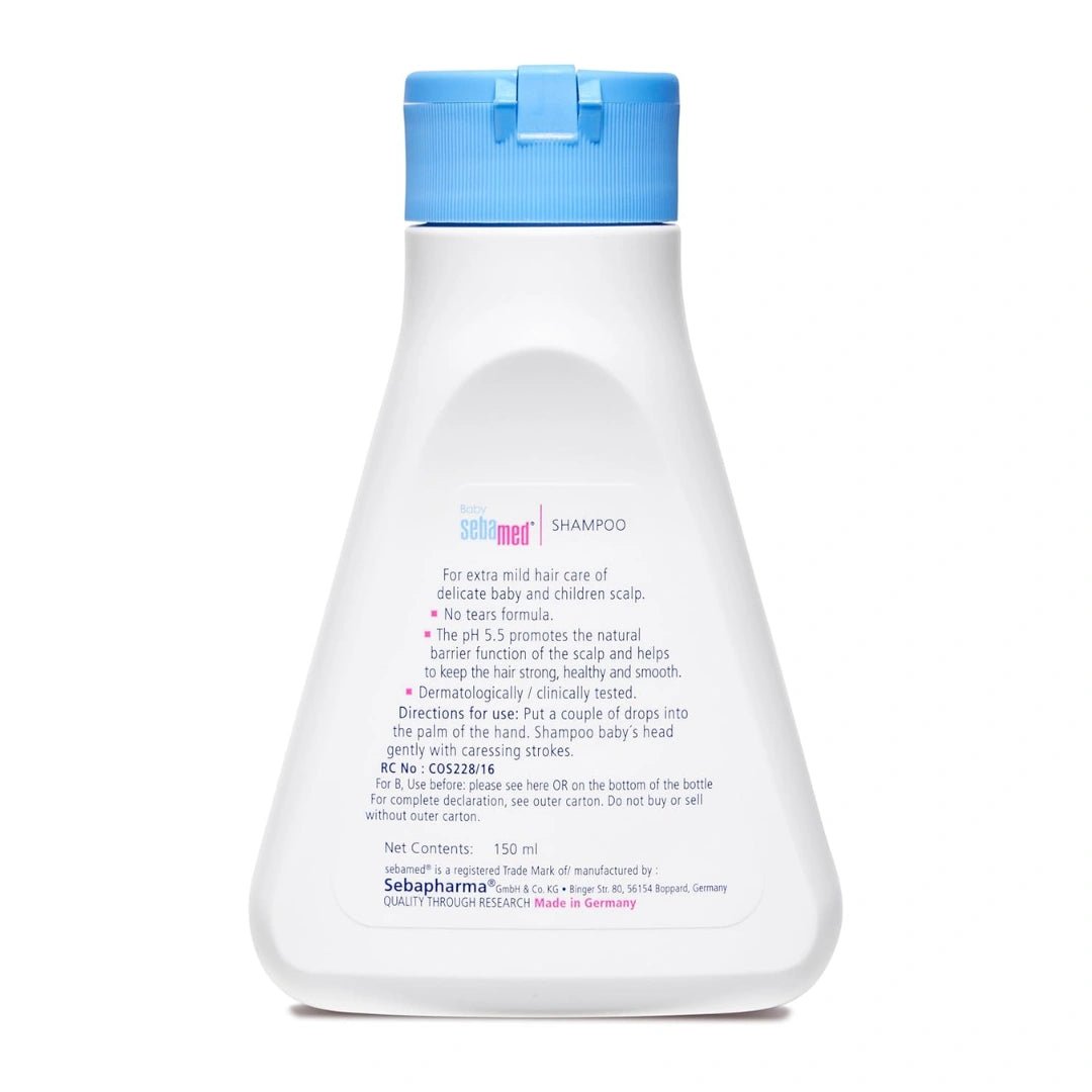 Sebamed Baby Shampoo|pH 5.5| Ideal for Newborn’s delicate scalp| No Tears | 150 ml - Deals999