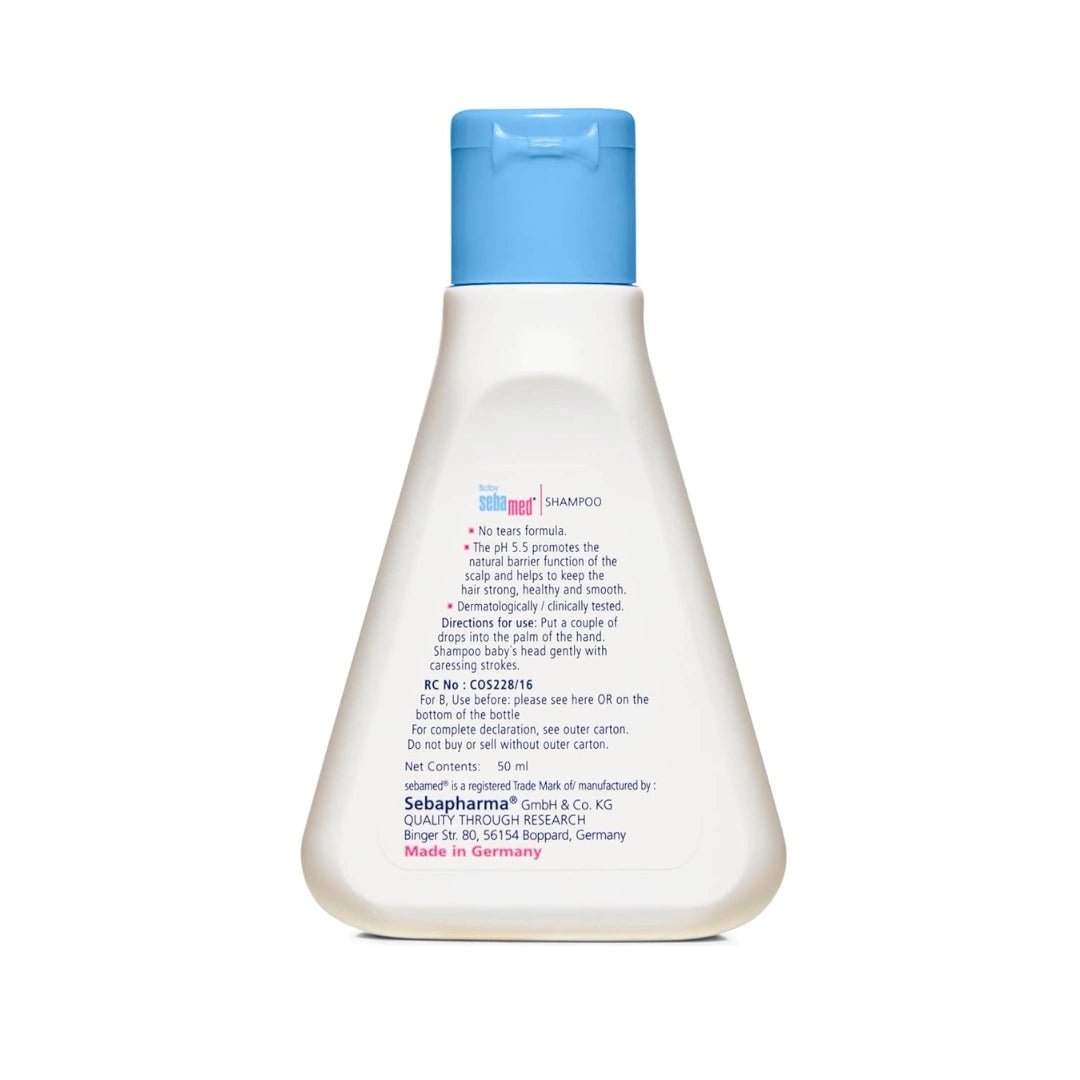Sebamed Baby Shampoo|pH 5.5| Ideal for Newborn’s delicate scalp| No Tears | 50 ml - Deals999
