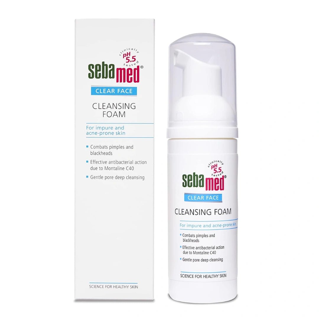 Sebamed Clear Face Cleansing Foam for Acne prone Skin (50ml) - Deals999