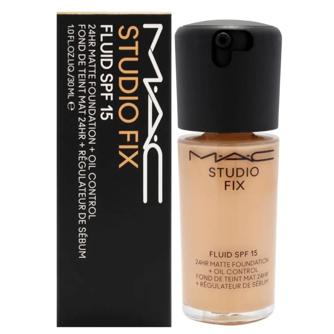 Studio Fix Fluid SPF 15 24Hr Matte Foundation Plus Oil Control - NC35 by MAC for Women - 1 oz Foundation - Deals999