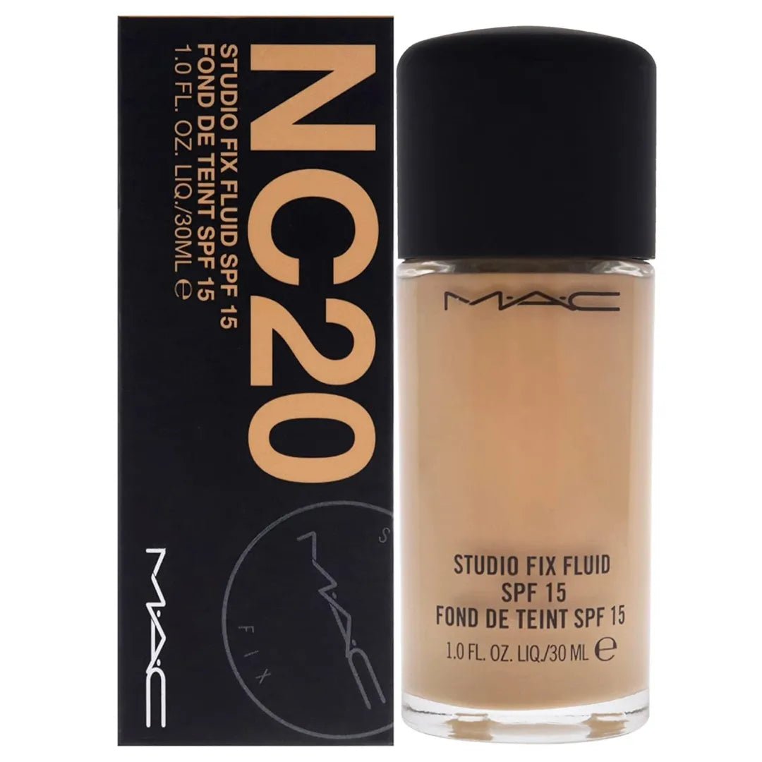 Studio Fix Fluid SPF 15 24Hr Matte Foundation Plus Oil Control - NC35 by MAC for Women - 1 oz Foundation - Deals999