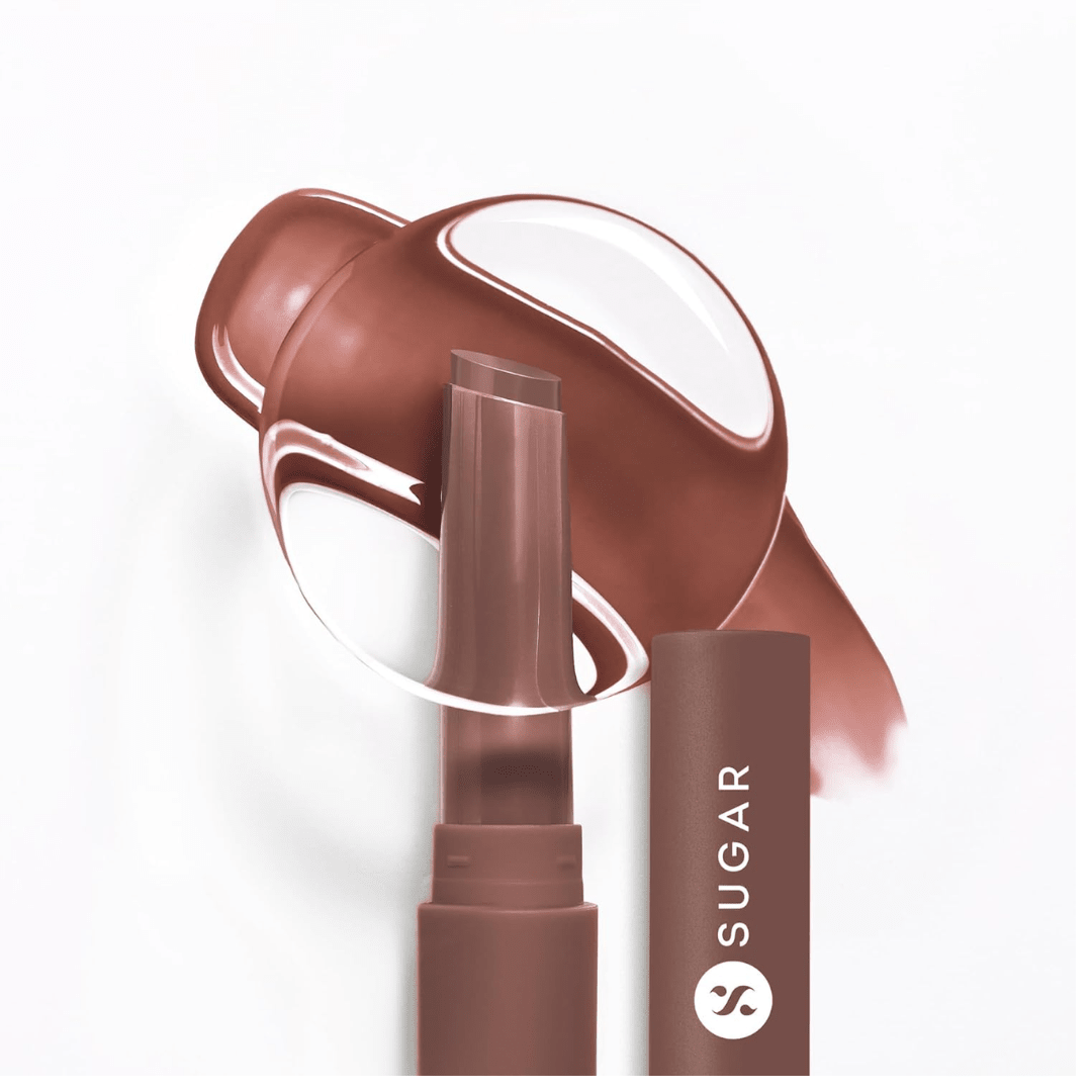 SUGAR Cosmetics Glide Peptide Plumping Gloss Stick with Collagen & Ceramides | Instantly Pumps - Deals999