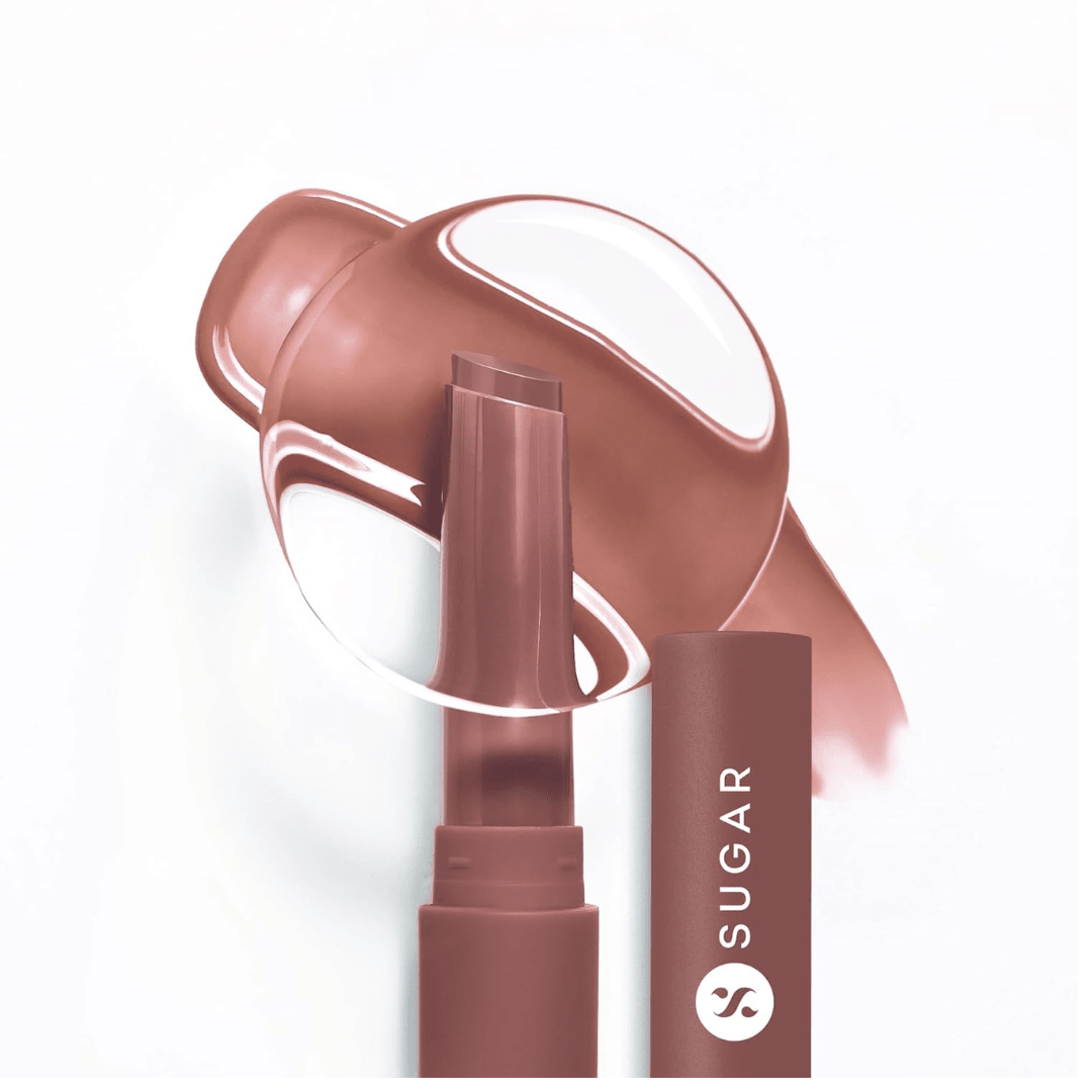 SUGAR Cosmetics Glide Peptide Plumping Gloss Stick with Collagen & Ceramides | Instantly Pumps - Deals999