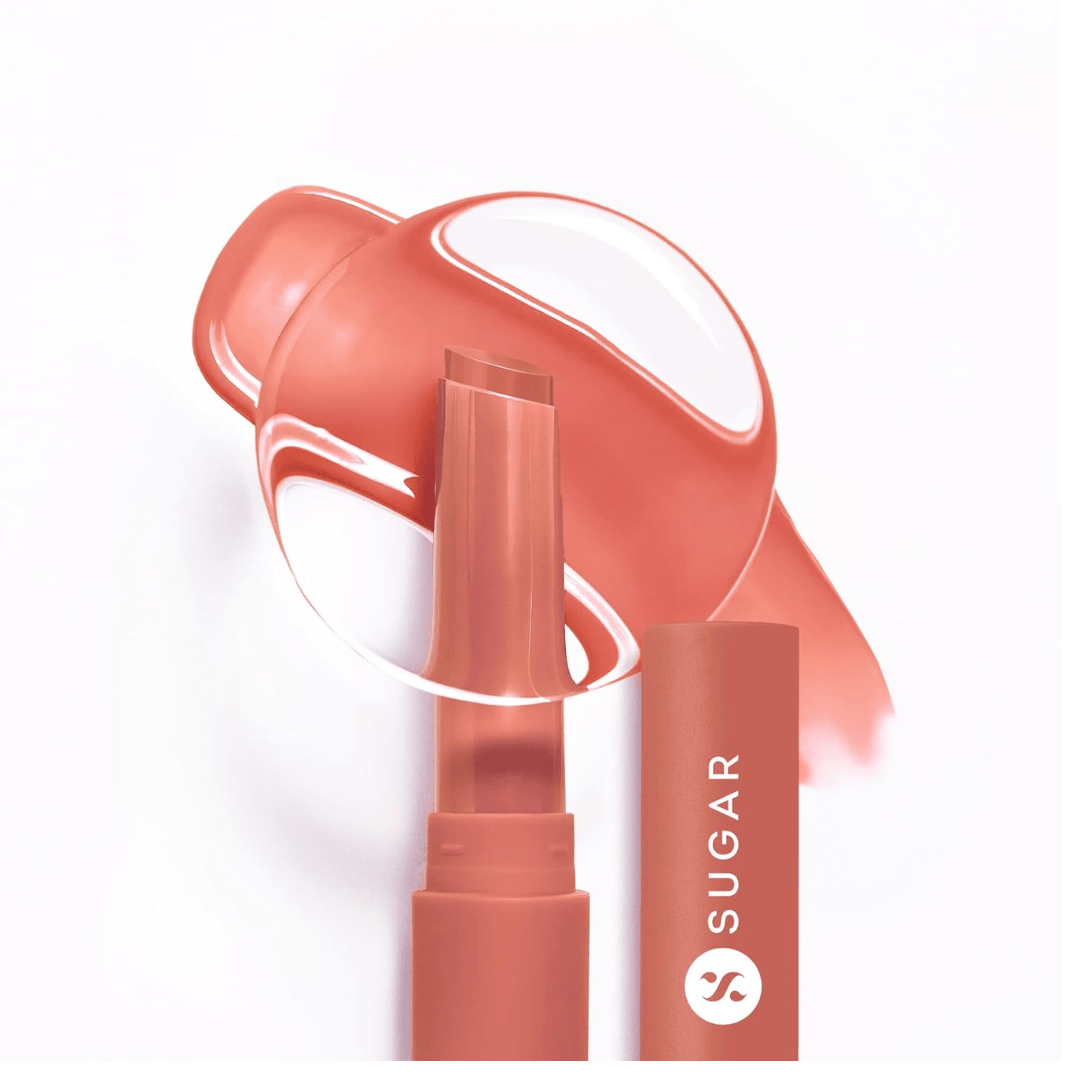 SUGAR Cosmetics Glide Peptide Plumping Gloss Stick with Collagen & Ceramides | Instantly Pumps - Deals999