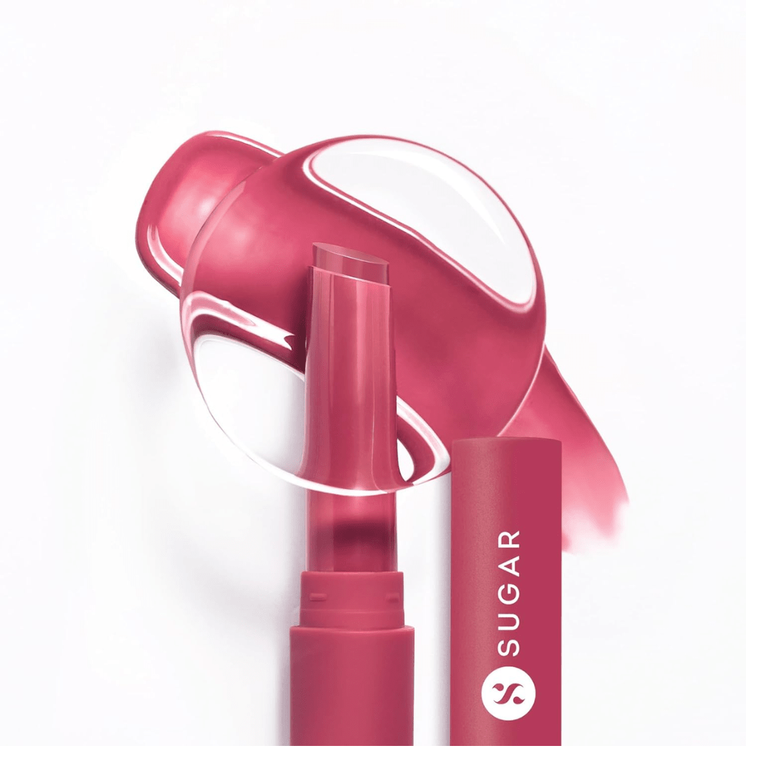 SUGAR Cosmetics Glide Peptide Plumping Gloss Stick with Collagen & Ceramides | Instantly Pumps - Deals999