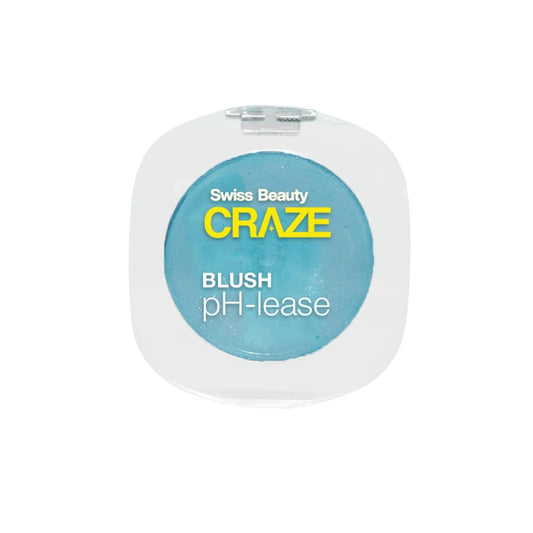 Swiss Beauty CRAZE Blush pH-Lease | Tiny Shimmer Particles For A Dewy Glow With Macadamia Oil & Olive Oil |