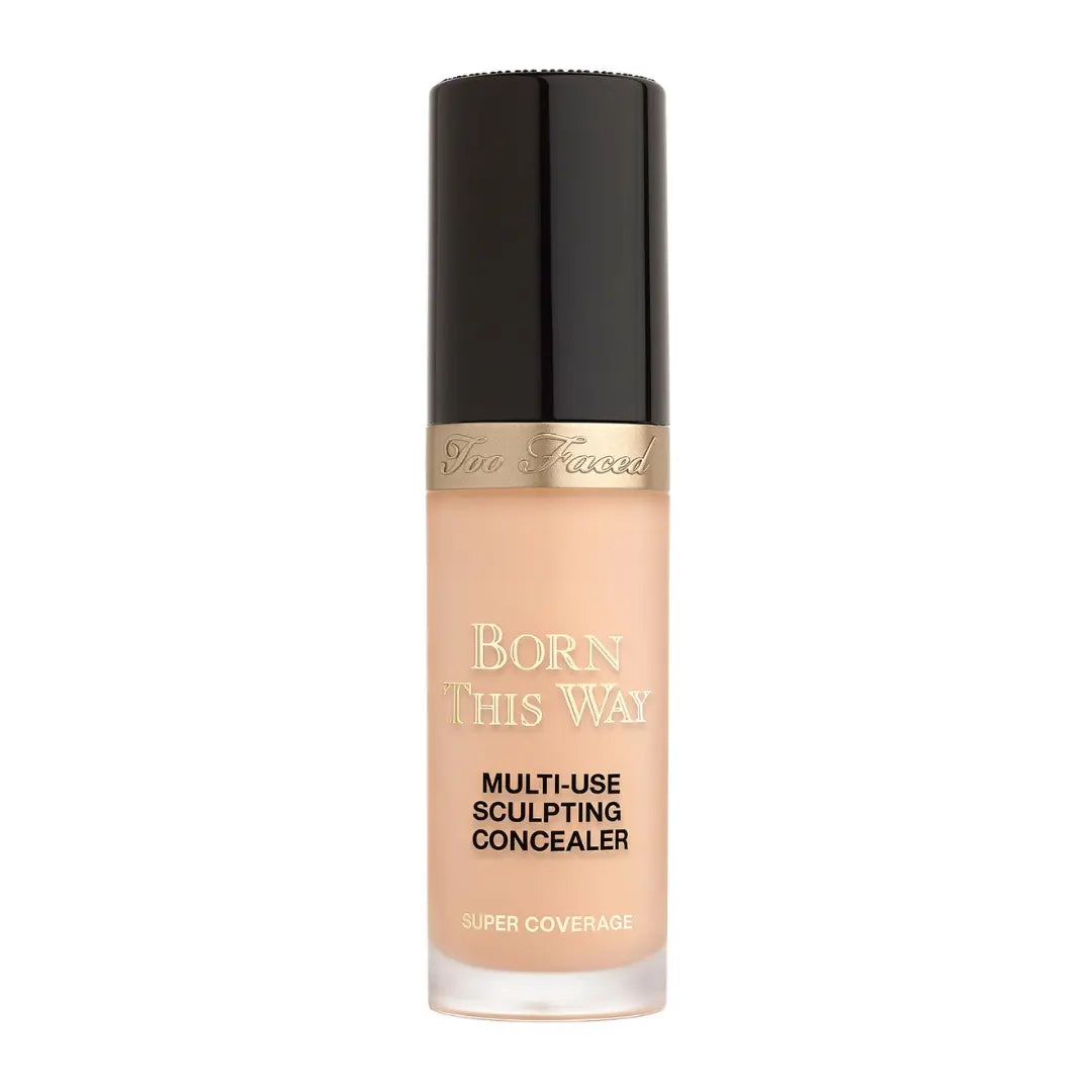 Too Faced Born This Way Super Coverage Multi-Use Concealer | Full Coverage, Non-Comedogenic, Oil Free + Long Lasting Concealer | Hyaluronic Acid, Coconut Water + Alpine Rose