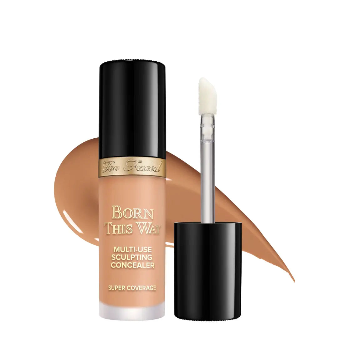 Too Faced Born This Way Super Coverage Multi-Use Concealer | Full Coverage, Non-Comedogenic, Oil Free + Long Lasting Concealer | Hyaluronic Acid, Coconut Water + Alpine Rose