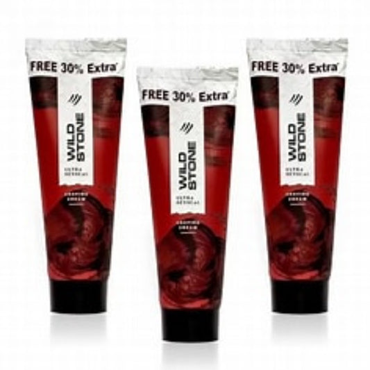 Wild Stone Ultra Sensual Shaving Cream Pack of 3 (78 g each)  (234 g)