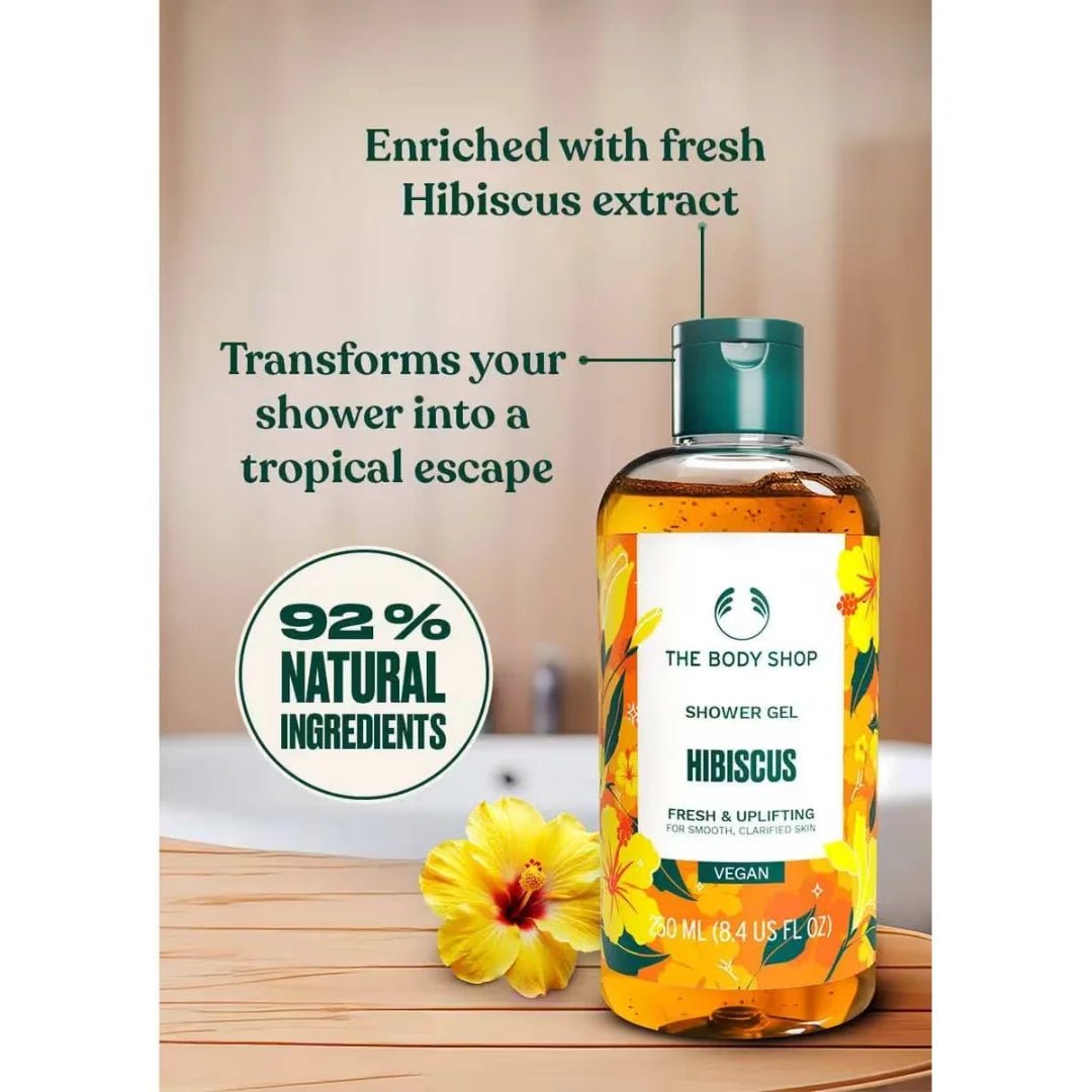 The Body Shop Hibiscus Shower Gel - 250ml - Deals999