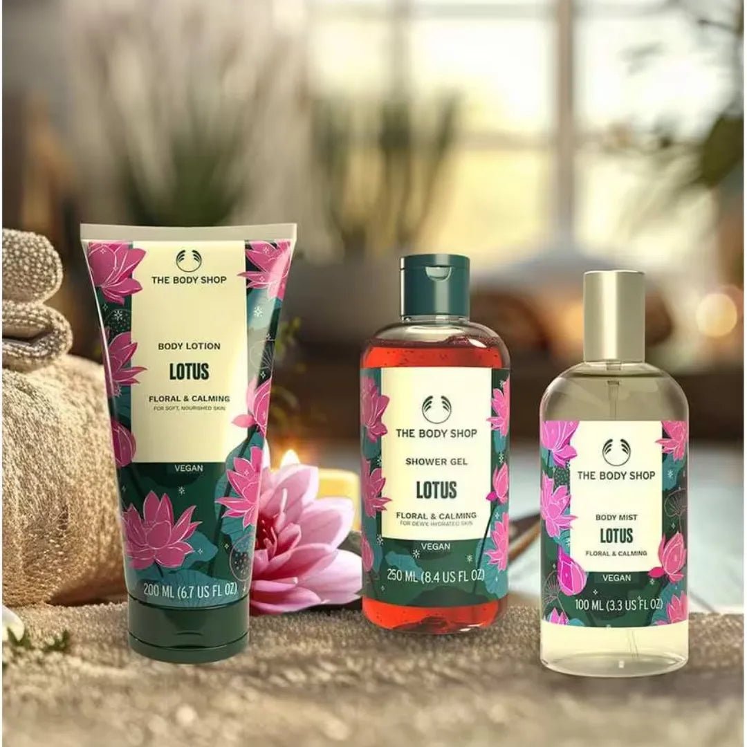 The Body Shop Lotus Shower Gel - 250ml - Deals999