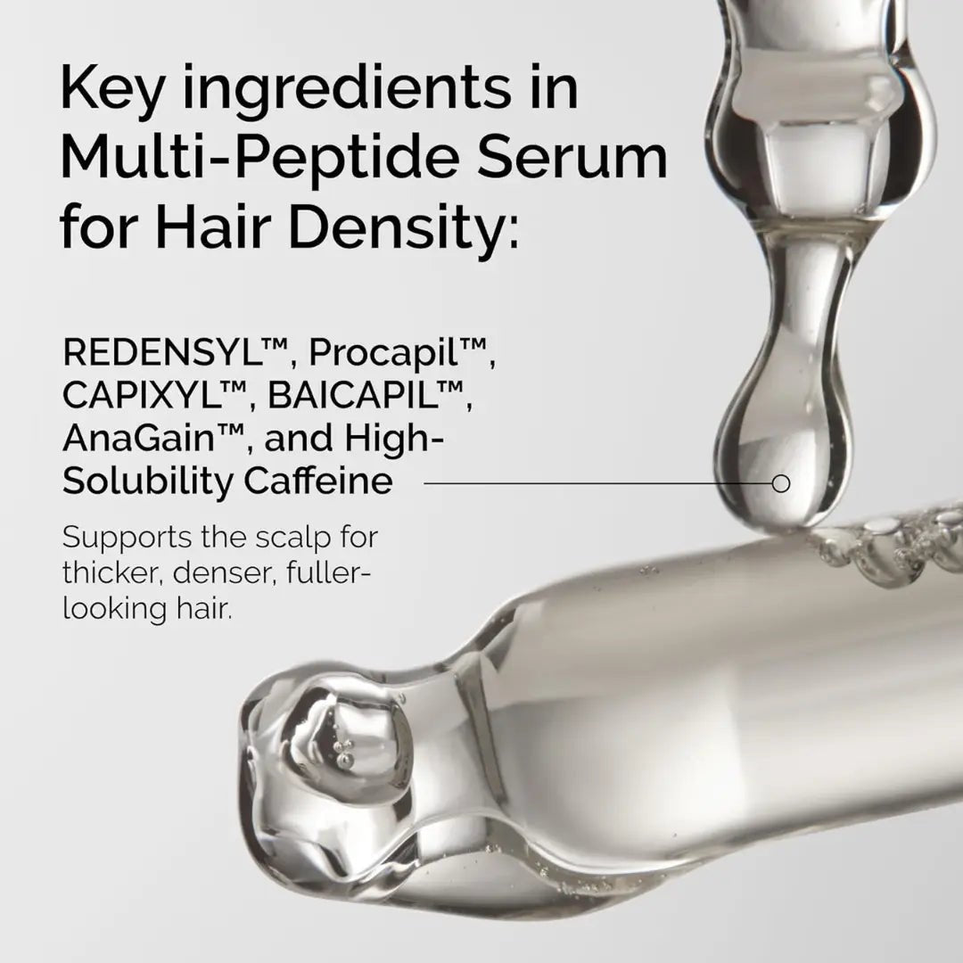The Ordinary Multi - Peptide Serum for Hair Density, Peptide - Powered Formula for Thicker, Fuller Looking Hair, 30ml - Deals999