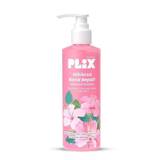 The Plant Fix Plix Hibiscus Bond Repair Advanced Shampoo For Damaged, Frizzy Hair - 200Ml - Deals999