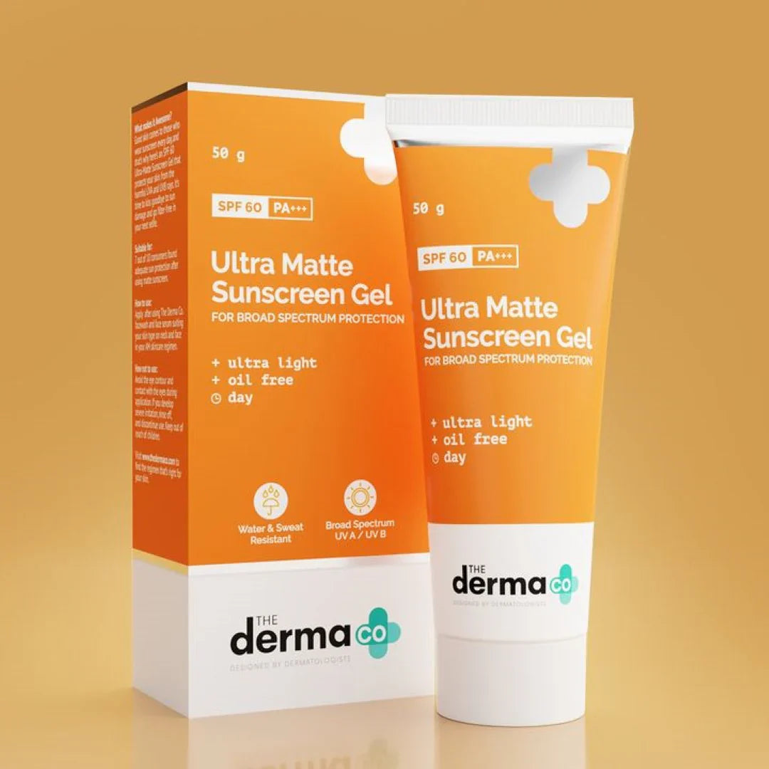 The Derma Co Ultra Matte Sunscreen Gel - 50g