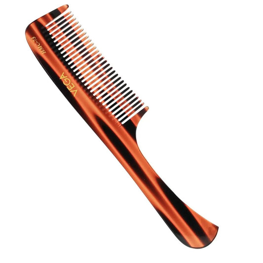 Vega Handcrafted Grooming Comb for Men & Women, Detangling, Daily Grooming | Made from Cellulose Acetate Non - petroleum Based Material from Plant, (India's No.1* Hair Comb Brand, HMC - 73) - Deals999