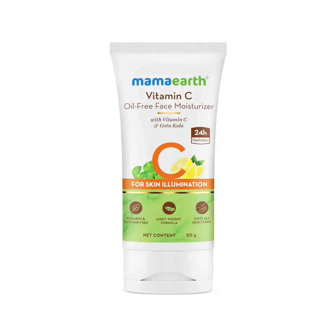 Mamaearth Vitamin C Oil-Free Moisturizer For Oily Skin` 80 ml